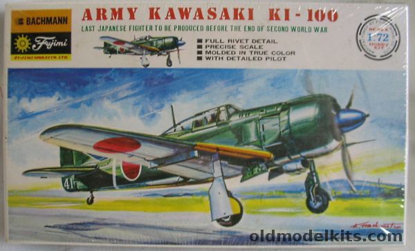 Fujimi 1/72 Japanese Army Kawasaki Goshikisen Ki-100, 708-70 plastic model kit